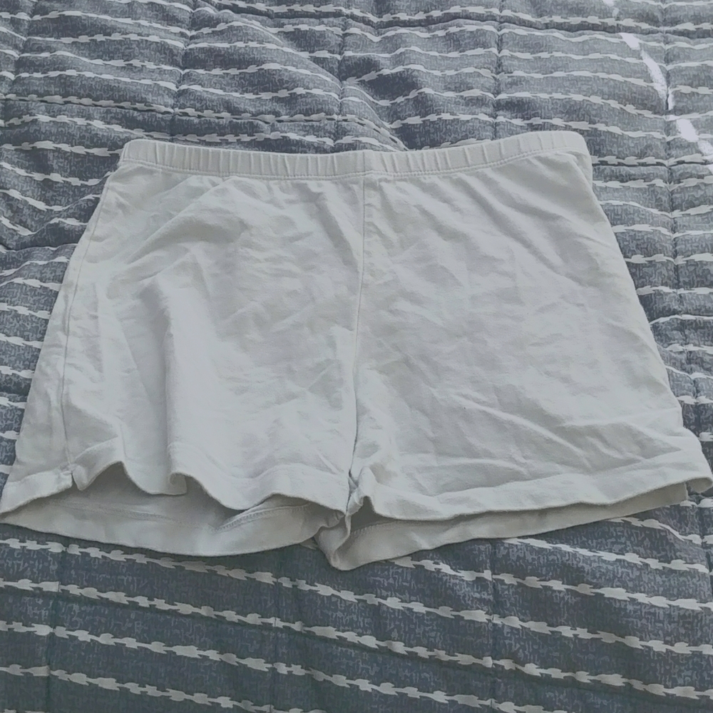 White Shorts